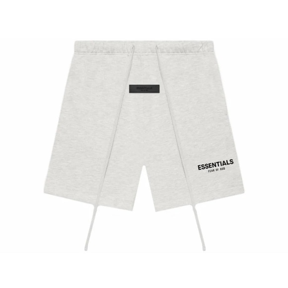 Authentic Fear Of God Essentials Shorts in Light Oatmeal Size XL